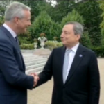 Ocse: breve colloquio Draghi-Le Maire