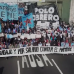 Buenos Aires, migliaia di persone in marcia contro l’accordo con il Fondo Monetario Internazionale