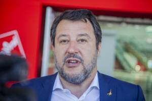 Milano, Matteo Salvini in visita al Salone del Mobile