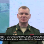 Ucraina, Mosca annuncia: “Abbattuti due Mig-29 nella regione Nikolaev”