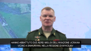 Ucraina, Mosca annuncia: “Abbattuti due Mig-29 nella regione Nikolaev”