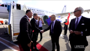 Italia-Israele: Draghi atterrato a Tel Aviv