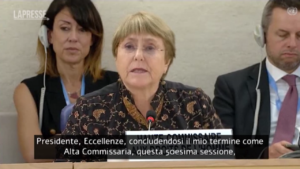 L’Alta Commissaria Onu per i diritti umani Bachelet non correrà per secondo mandato
