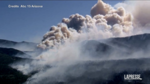 Usa, incendi in Arizona: cittadini evacuati
