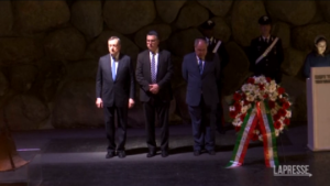 Italia-Israele, Draghi allo Yad Vashem: “Abbiamo dovere memoria e lotta a indifferenza”