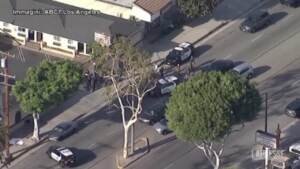 Los Angeles, uccisi due agenti di polizia