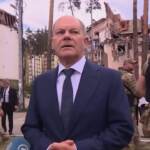 Ucraina, Scholz a Irpin: “Guerra terribile, attacchi russi insensati”