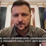 Ucraina, Zelensky ringrazia Biden “per il sostegno senza precedenti”