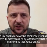 Ucraina, Zelensky su visita Macron-Scholz-Draghi: “Giornata storica”