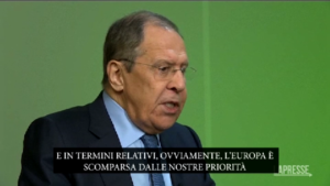 Russia, Lavrov: “Contatti con Ue non sono più prioritari”