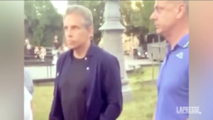 Ucraina: Ben Stiller in visita a Leopoli