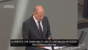 Ucraina, Scholz: “Servirà un piano Marshall per ricorstruirla”