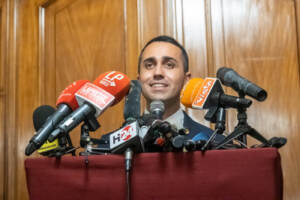 Conferenza stampa di Luigi Di Maio: scissione dal Movimento 5 stelle