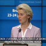 Ucrania, von der Leyen: “Decisione di oggi rafforza Ue di fronte a Mosca”