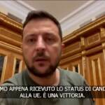 Ucraina, Zelensky: “Nostra candidatura a Ue è una vittoria”