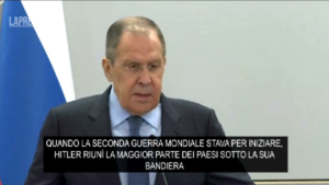 Ucraina, Lavrov: “Unione europea e Nato come Hitler”