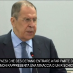 Ucraina, Lavrov: “Candidature Ue di Chisinau e Kiev non sono una minaccia per la Russia”