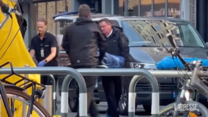 Oslo: At the scene of the shooting, police take away the bodies of the victims