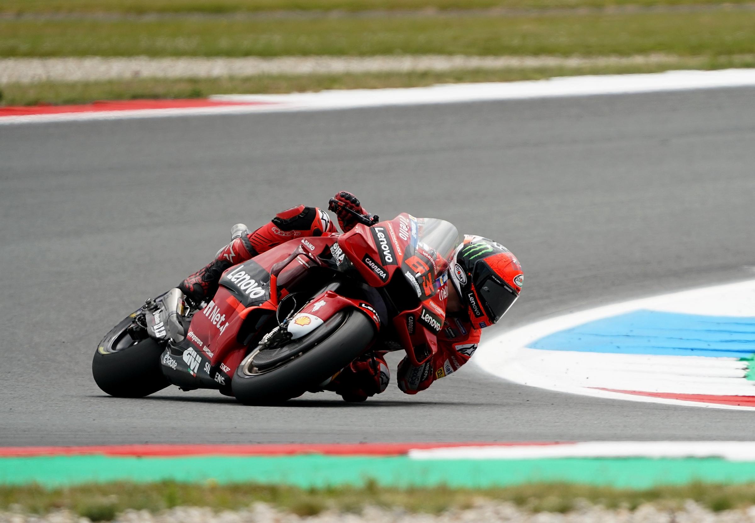 Motogp: Bagnaia trionfa in solitaria ad Assen, secondo Bezzecchi Motogp: Bagnaia trionfa in solitaria ad Assen, secondo Bezzecchi