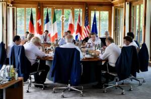Il Presidente Draghi al Vertice G7