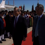G7 in Germania, l’arrivo a Monaco di Mario Draghi