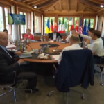G7: Zelensky in videocollegamento coi 7 Grandi