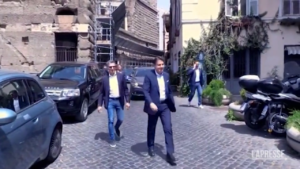 M5S: Conte arriva all’hotel Forum per incontrare Grillo