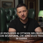 Ucraina, Zelensky ai bielorussi: “Siete stati coinvolti nella guerra, il Cremlino ha deciso per voi”