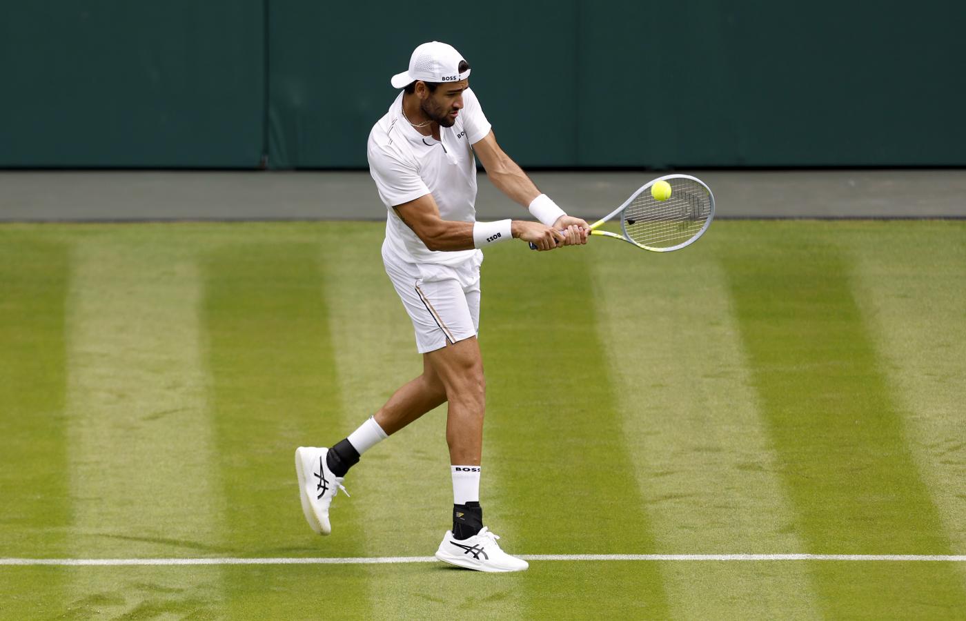 Tennis, oggi l’esordio di Berrettini a Wimbledon