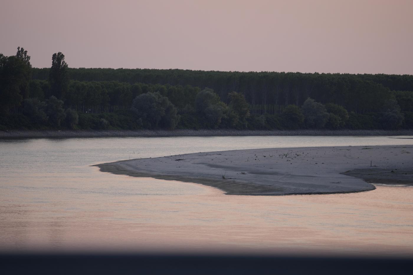 Siccità: cuneo salino fiume Po a quota record di 30,6 km Siccità: cuneo salino fiume Po a quota record di 30,6 km