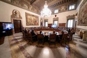 Riunione del Consiglio dei Ministri a Palazzo Chigi