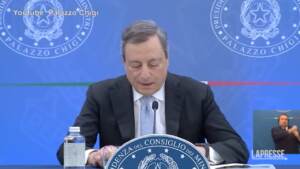 Siccità, Draghi: “Governo al lavoro per le misure contro la crisi idrica”