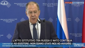 Russia, Lavrov: “Con Occidente cala cortina di ferro”
