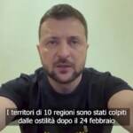 Zelensky: “2610 città ucraine sotto il controllo di Mosca”