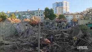 Russia, la Tv di Stato diffonde le immagini delle macerie di Belgorod
