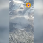 Marmolada, crolla seracco di ghiaccio: le immagini dei soccorsi