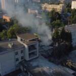 Ucraina, scuola di Kharkiv danneggiata dai missili