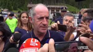Crollo Marmolada, Zaia: “Situazione drammatica, conta sarà ancora più tragica”