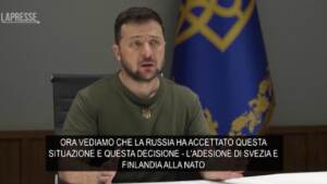 Ucraina, Zelensky: “Ci serve garanzia di sicurezza anche se siamo fuori dalla Nato”