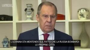Ucraina, Lavrov: “Morti civili in Donbass colpa dell’Occidente”