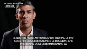 Gb, Sunak annuncia la candidatura alla leadership Tory