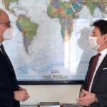 Letta avvisa Conte: “Governo Draghi è l’ultimo della legislatura”. Il leader M5s: “Il voto non dipende da me”