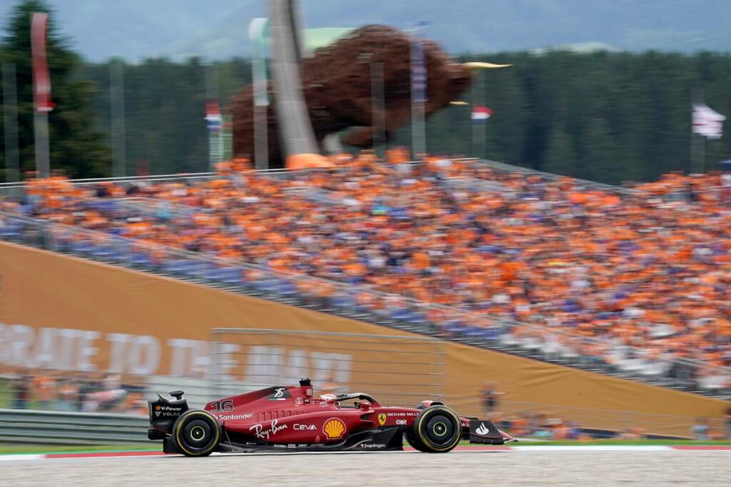 Galleria foto 'Il trionfo di Leclerc nel Gp d’Austria, i colori e le emozioni del successo del ferrarista | FOTOGALLERY' - foto 6