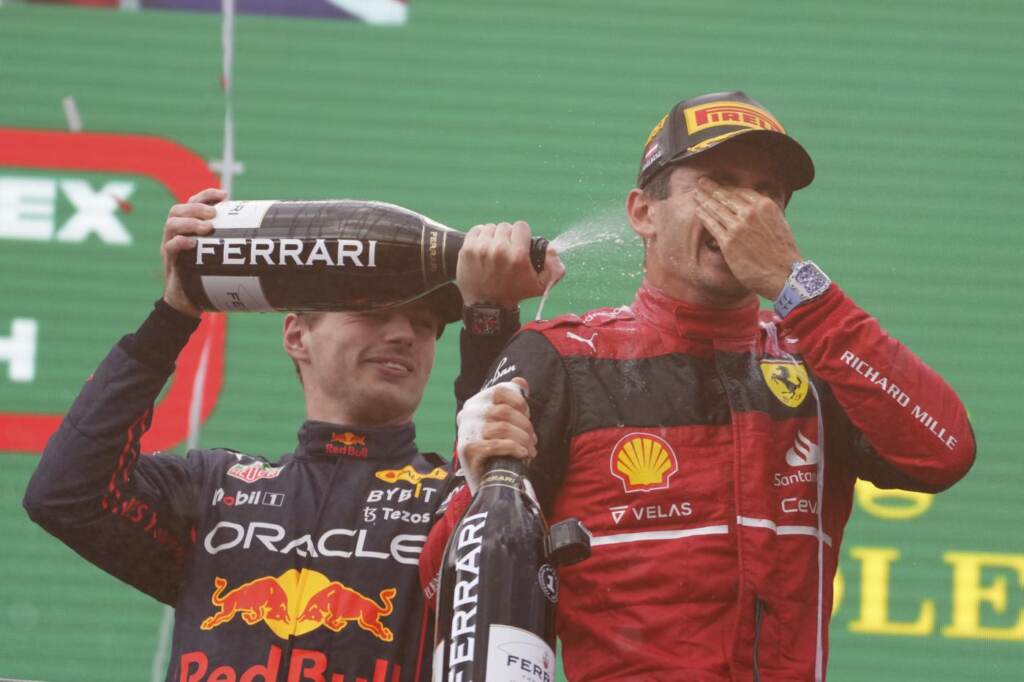 Galleria foto 'Il trionfo di Leclerc nel Gp d’Austria, i colori e le emozioni del successo del ferrarista | FOTOGALLERY' - foto 12