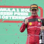 Il trionfo di Leclerc nel Gp d’Austria, i colori e le emozioni del successo del ferrarista | FOTOGALLERY