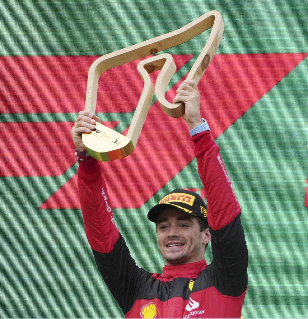 Galleria foto 'Il trionfo di Leclerc nel Gp d’Austria, i colori e le emozioni del successo del ferrarista | FOTOGALLERY' - foto 10