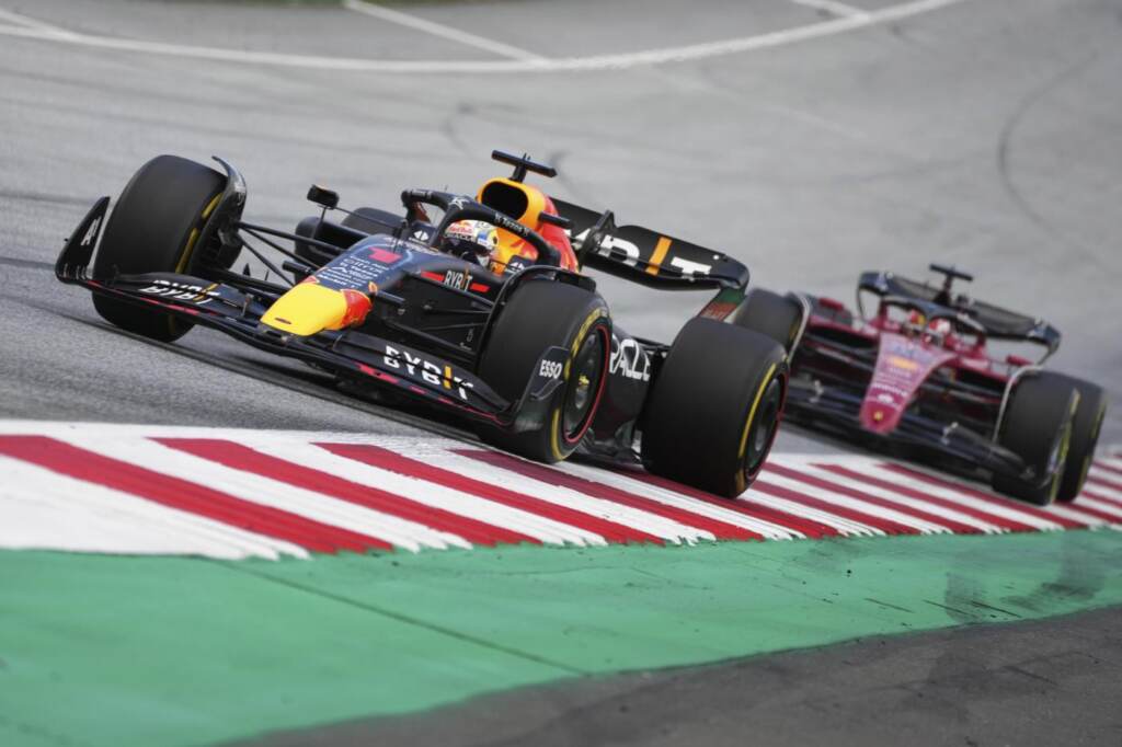 Galleria foto 'Il trionfo di Leclerc nel Gp d’Austria, i colori e le emozioni del successo del ferrarista | FOTOGALLERY' - foto 4