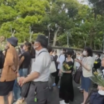 Giappone, i cittadini rendono omaggio alla salma di Shinzo Abe