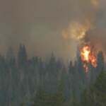 Usa, si allarga l’incendio allo Yosemite National Park