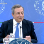 Draghi e la battuta su Letta: “Portatore di buone notizie? Potrebbe essere piacevole ma non è così”